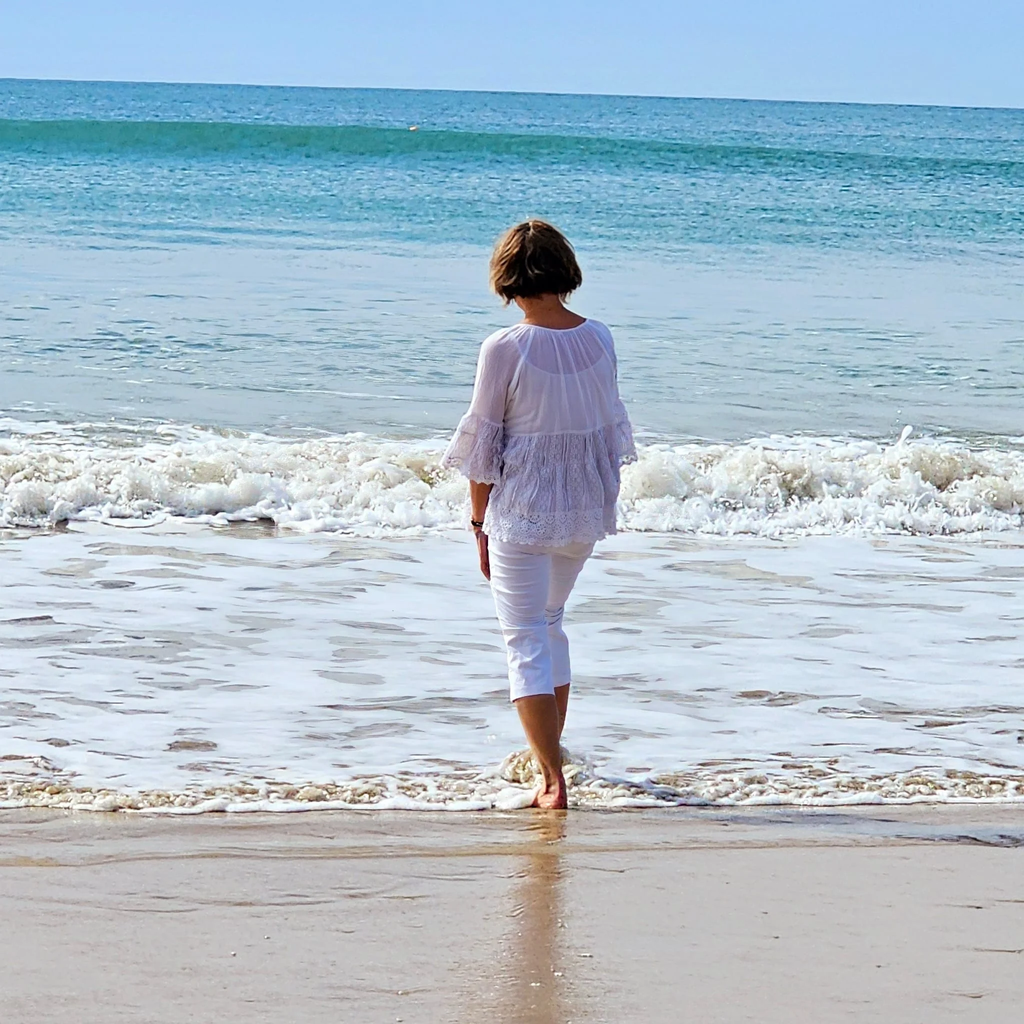 Sophie a la mer